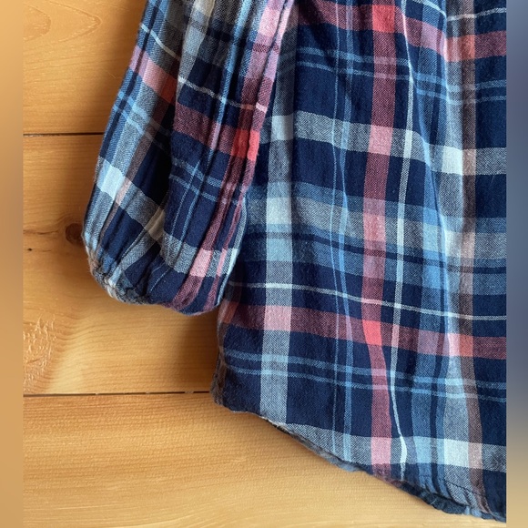 Plaid Velvet by Graham and Spencer Blouse - Picture 2 of 3